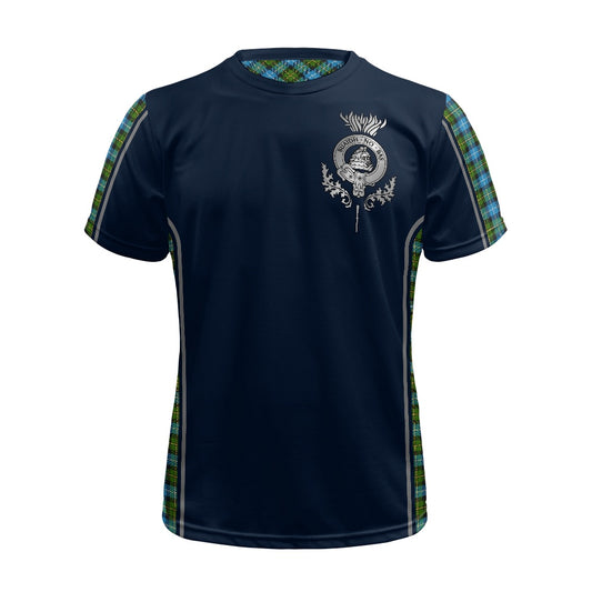 Clan MacNeil Crest & Tartan Football Shirt