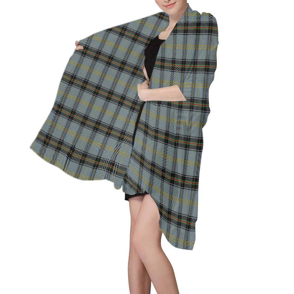 Clan Bell Tartan Chiffon Scarf