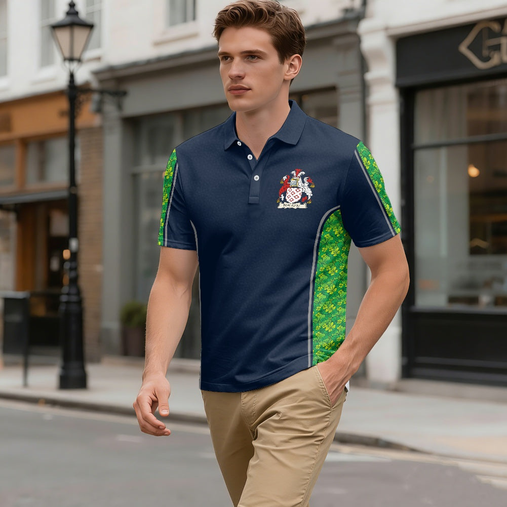 Irish Arms - Bracken Shamrock - Polo Shirt