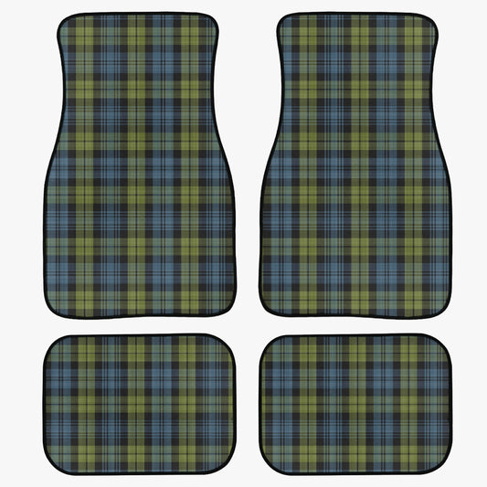 Clan Campbell Car Floor Mats - 4Pcs