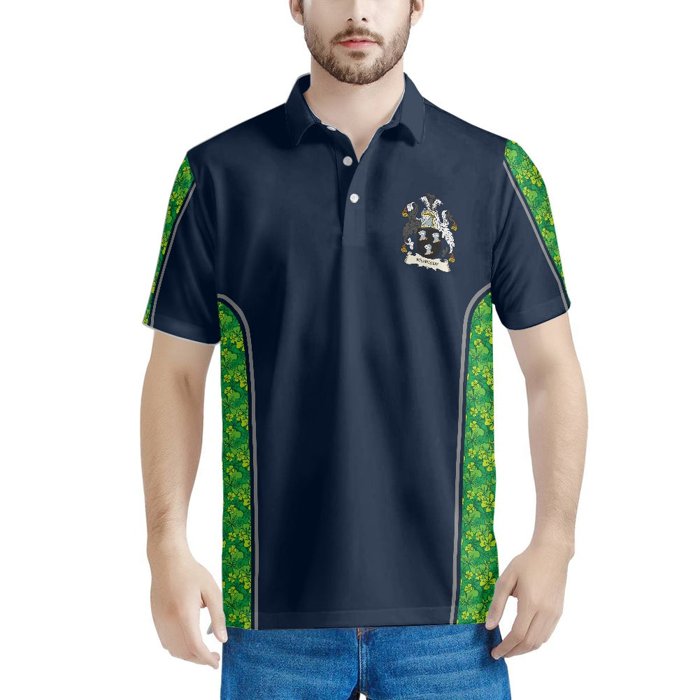 Irish Arms - Kennedy Shamrock - Polo Shirt