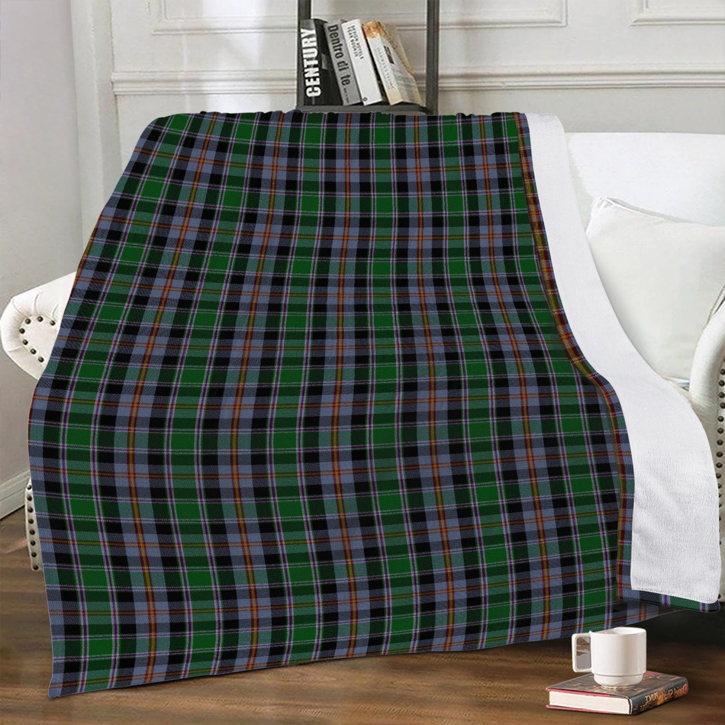 US State - Colorado Tartan Fleece Blanket