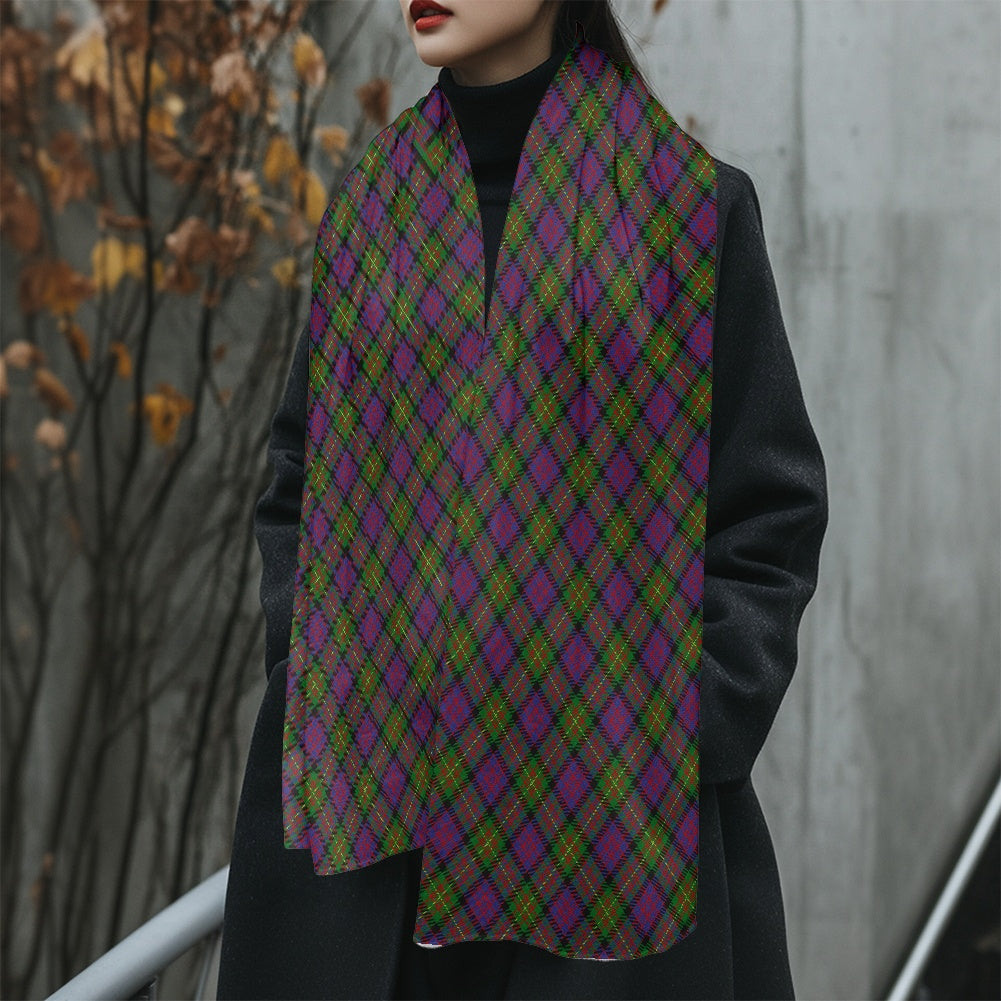 Clan Carnegie Tartan Fluffy scarf