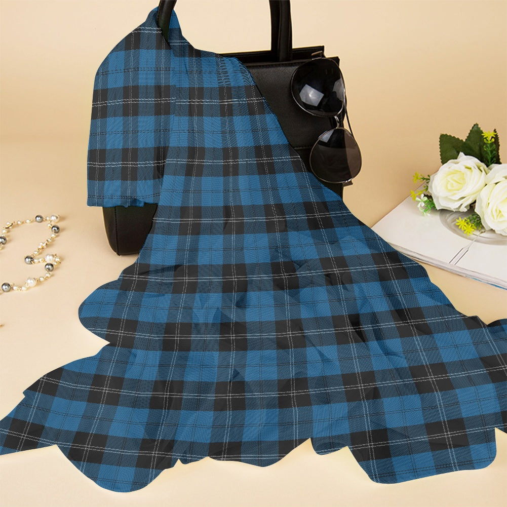 Clan Ramsay Hunting Tartan Chiffon Scarf
