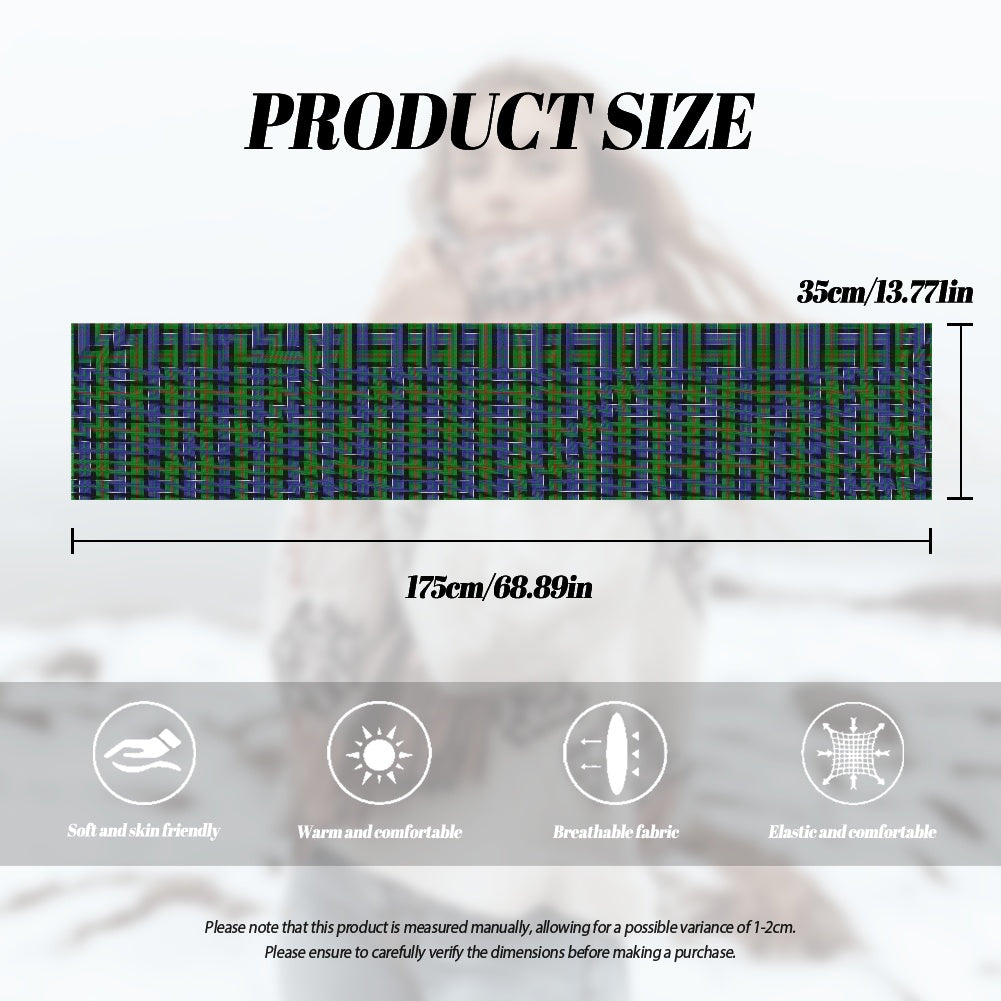 Clan Paterson Tartan Fluffy scarf