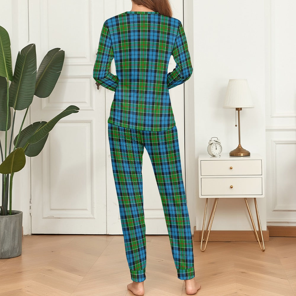 Clan Colquhoun Tartan Women's Pajama Set