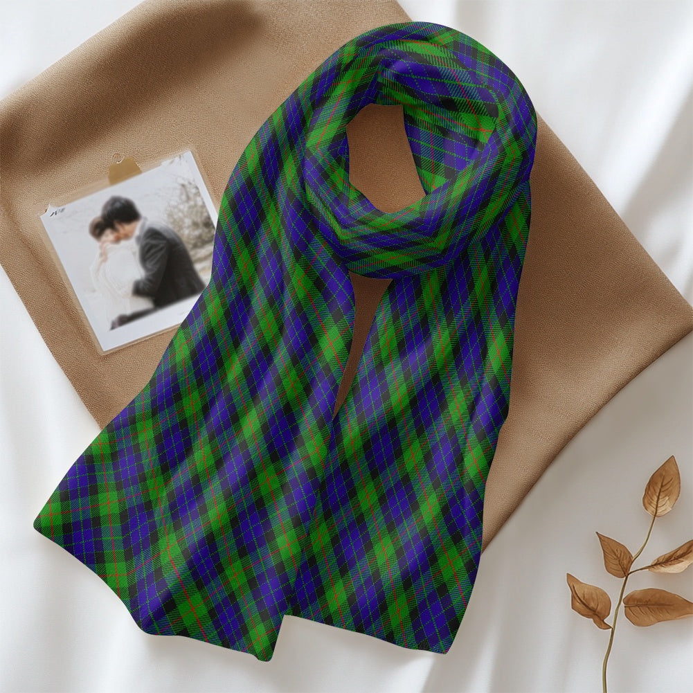 Clan Gunn Tartan Fluffy scarf