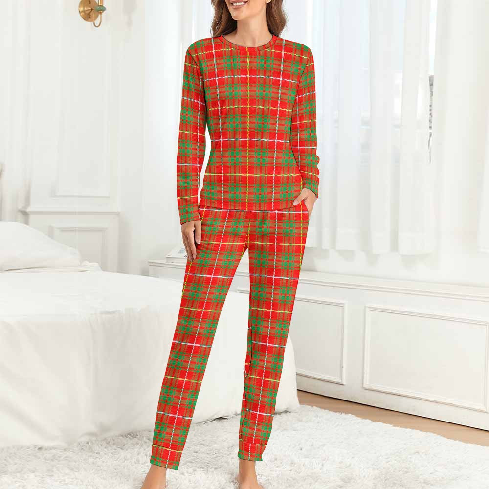 Clan Bruce Tartan Women's Pajama Set