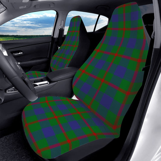 Clan Agnew Tartan Car Seat Covers - 2Pcs