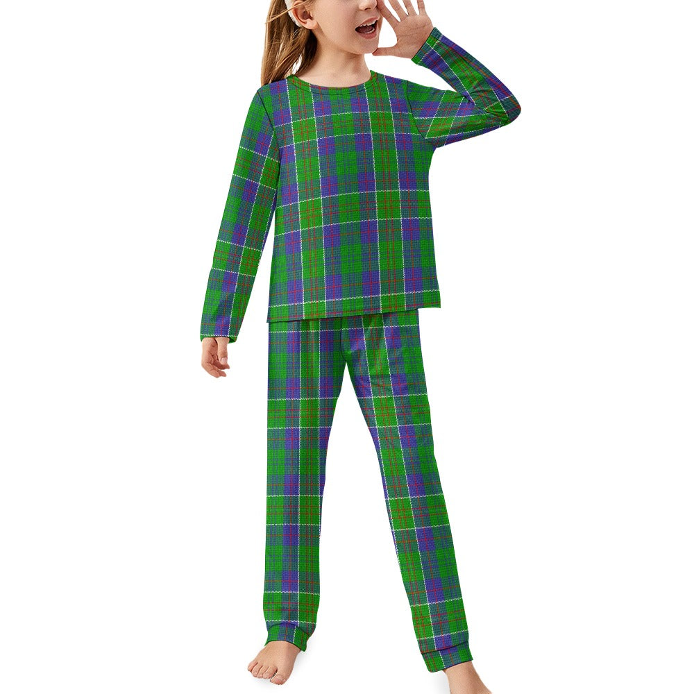 Clan Hunter Tartan Girl's Pajama suit