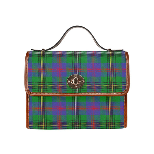 Clan Wood Canvas Handbag
