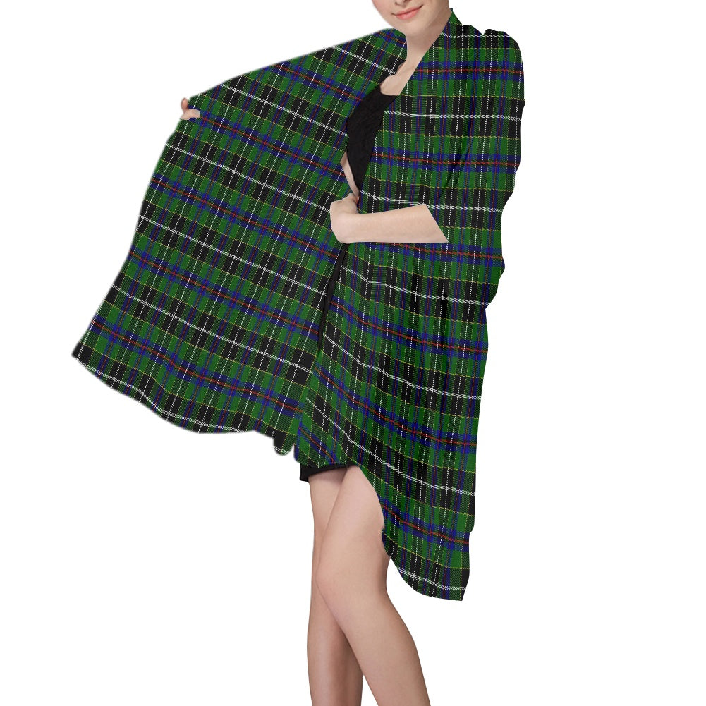Cornish - Hunting Tartan Chiffon Scarf