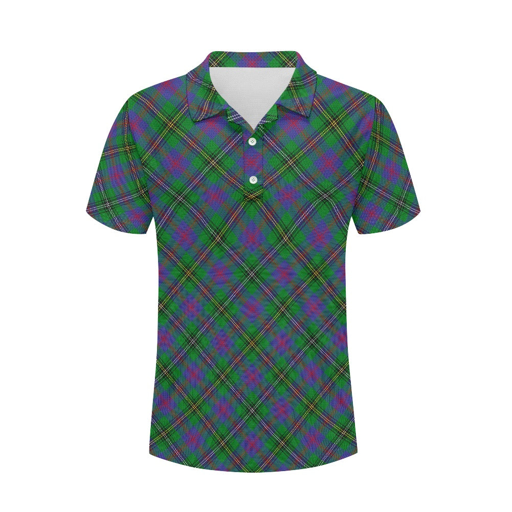 Clan Wood Tartan Polo Shirt