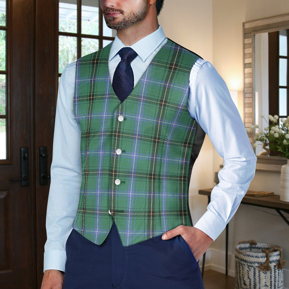 Clan Henderson Ancient Tartan Suit vest jacket