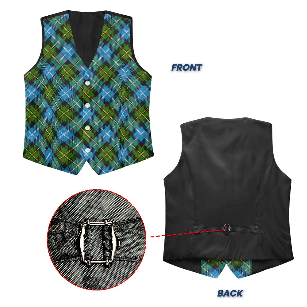 Clan MacNeil Tartan Bias Suit vest jacket