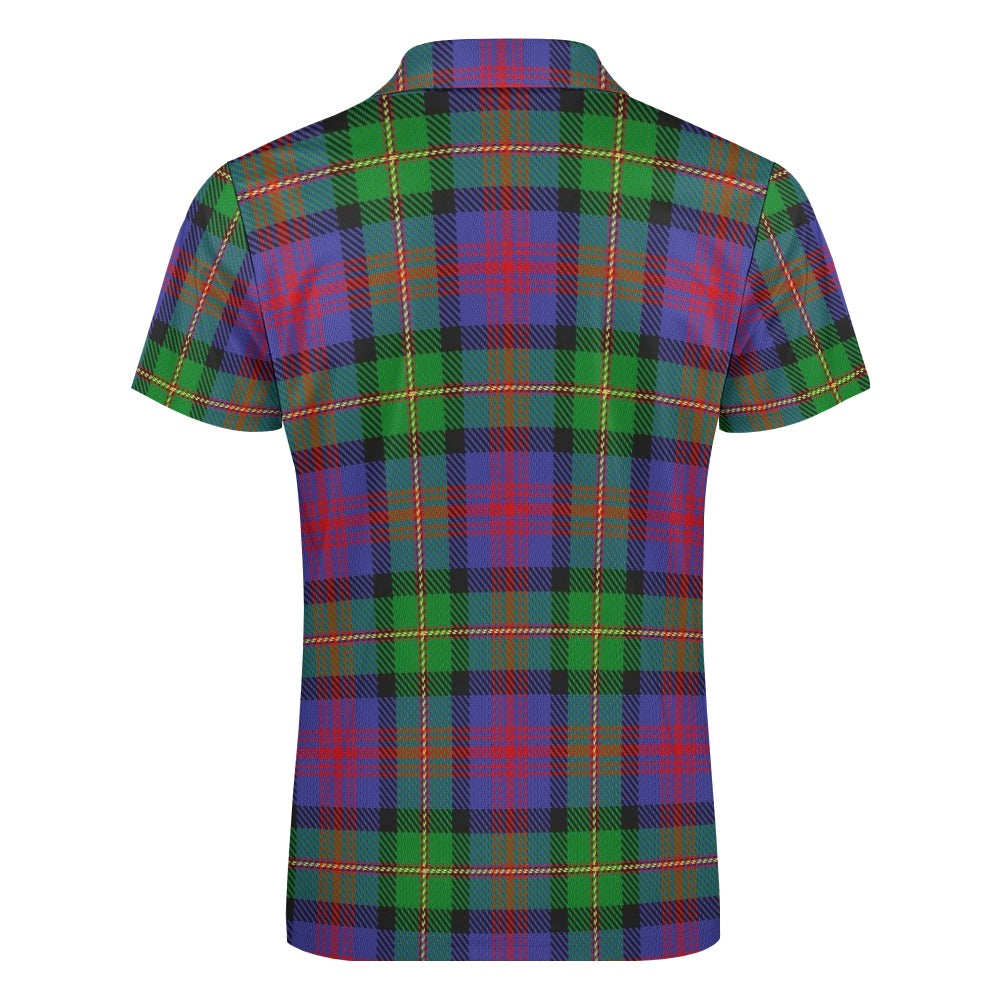 Clan Logan Tartan Short sleeve polo shirt