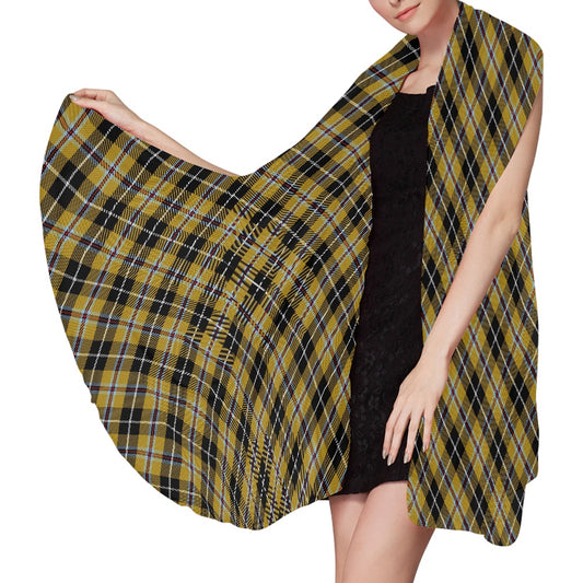 Cornish - National Tartan Bias Chiffon Scarf