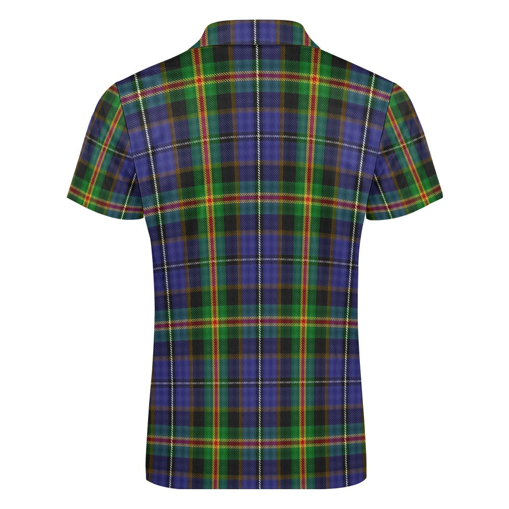 US State - Iowa Tartan Short sleeve polo shirt