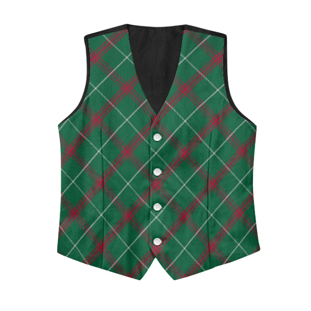 Welsh - National Tartan Bias Suit vest jacket