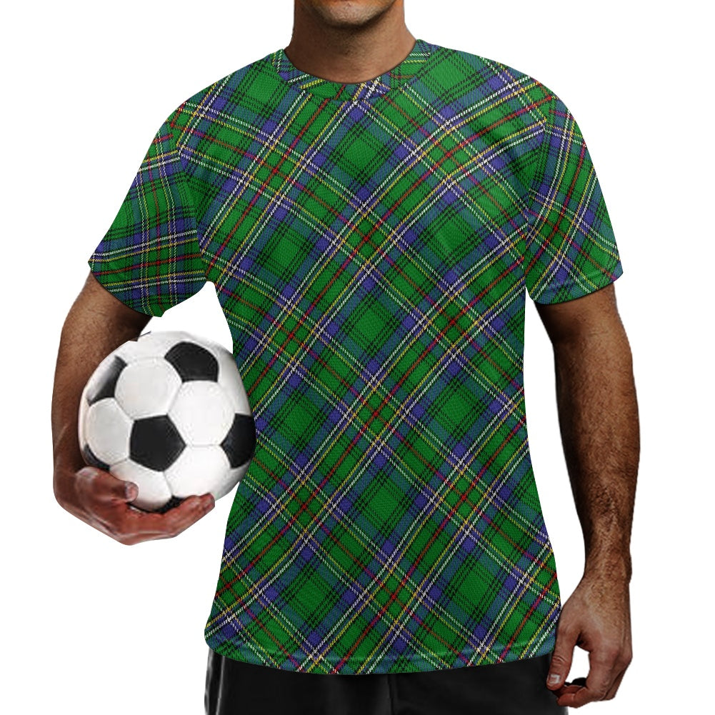 Clan Cockburn Tartan Football Shirt