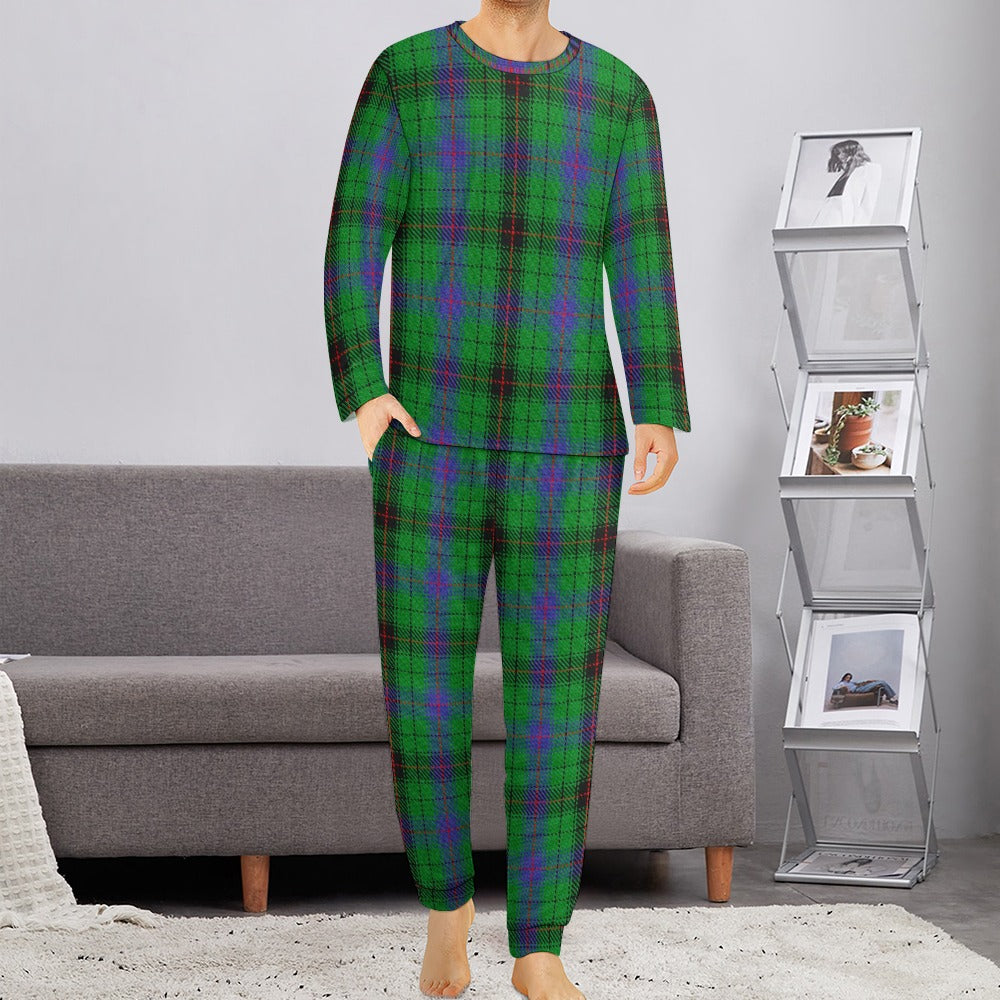 Clan Davidson Tartan Men's Pajama suit