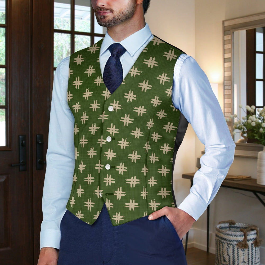 Japanese Wagara - Igeta Suit vest jacket