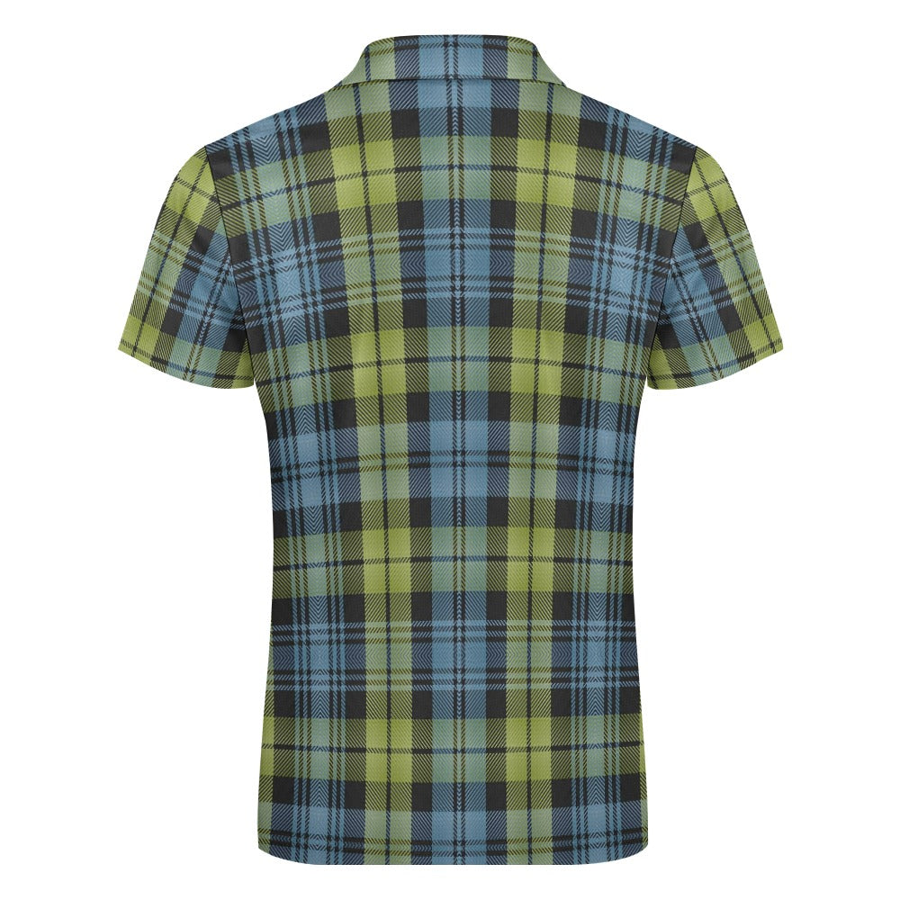 Clan Campbell Tartan Short sleeve polo shirt