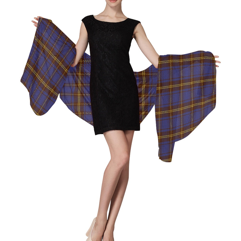 Irish County Sligo Tartan Chiffon Scarf