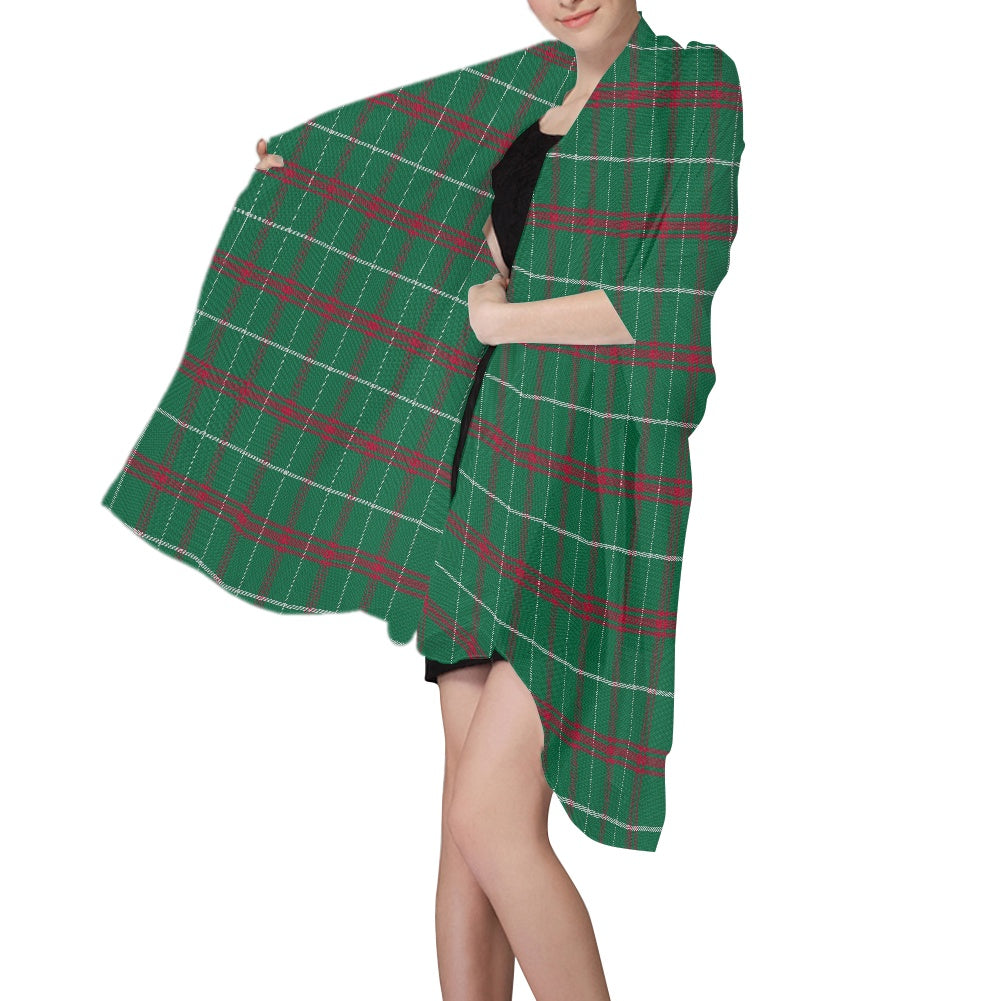 Welsh - National Tartan Chiffon Scarf