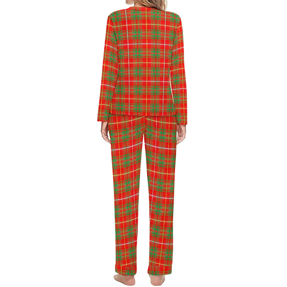 Clan Bruce Tartan Women's Pajama Set