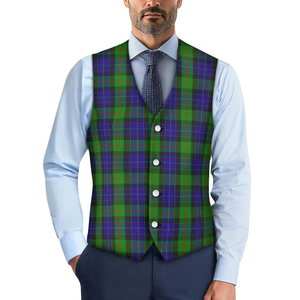 Clan Gunn Tartan Suit vest jacket