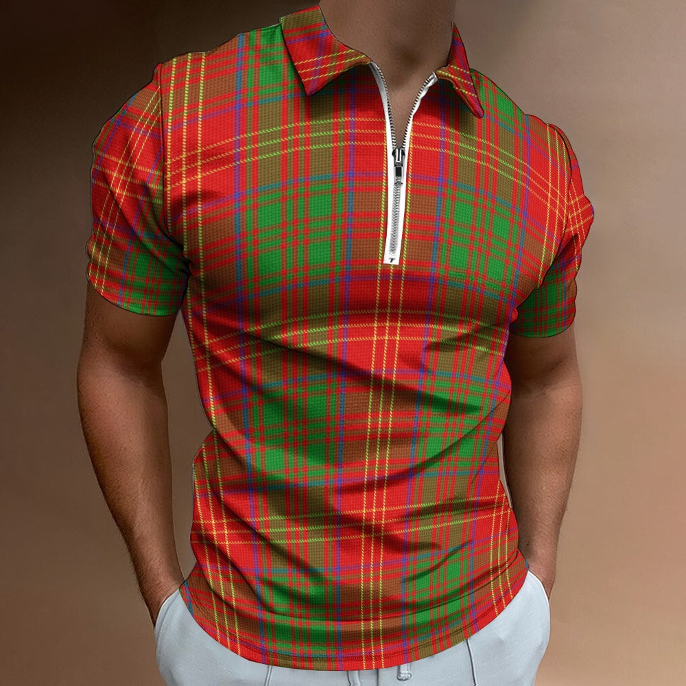 Clan Burns Tartan Short sleeve polo shirt