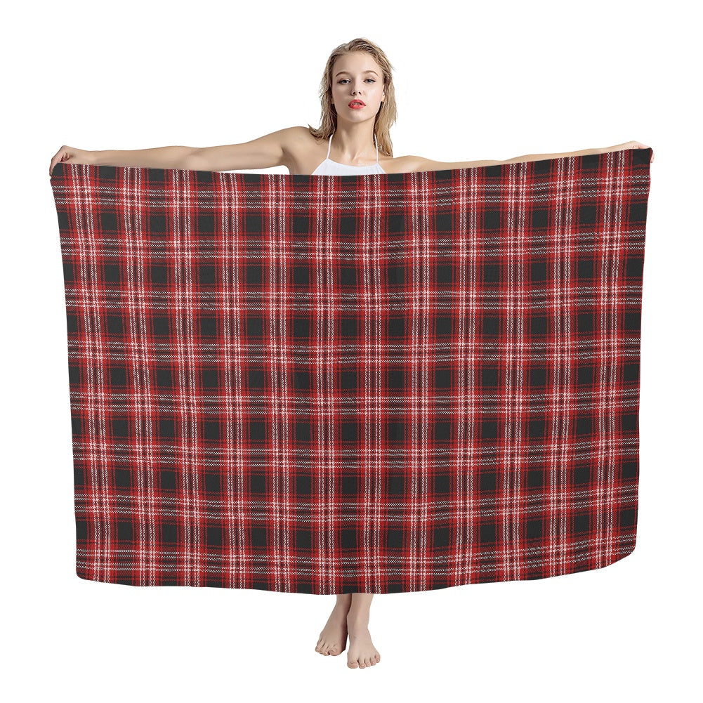 District - Tweedside Tartan Chiffon Scarf