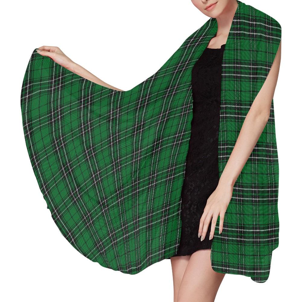 Clan Maclean of Duart Tartan Chiffon Scarf