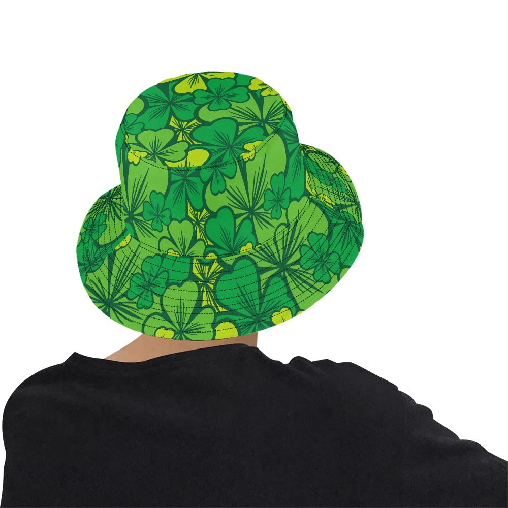 Irish Shamrock Bucket Hat