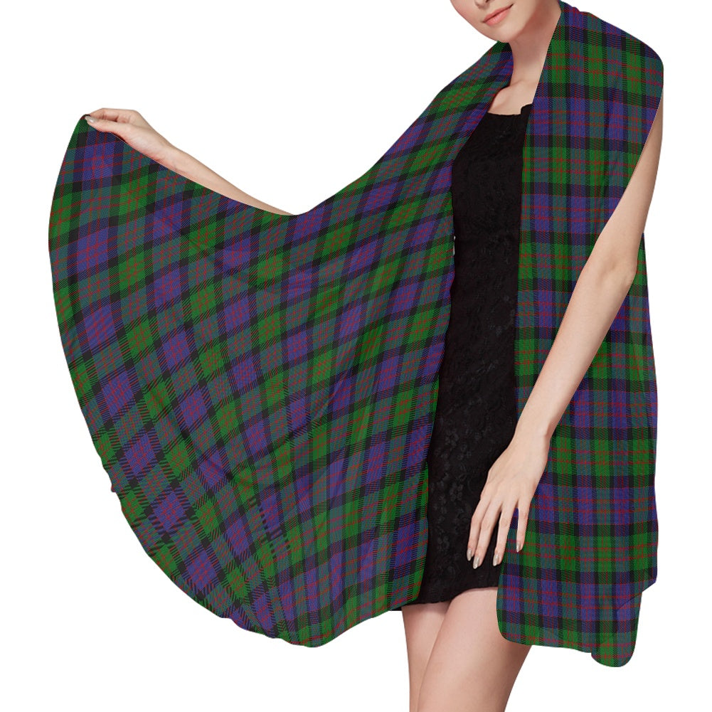 Clan MacDonald Tartan Chiffon Scarf