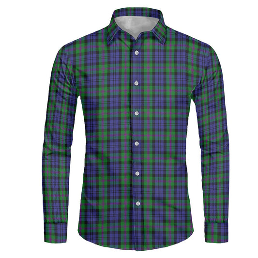 Clan Baird Tartan Men's long-sleeved shirt