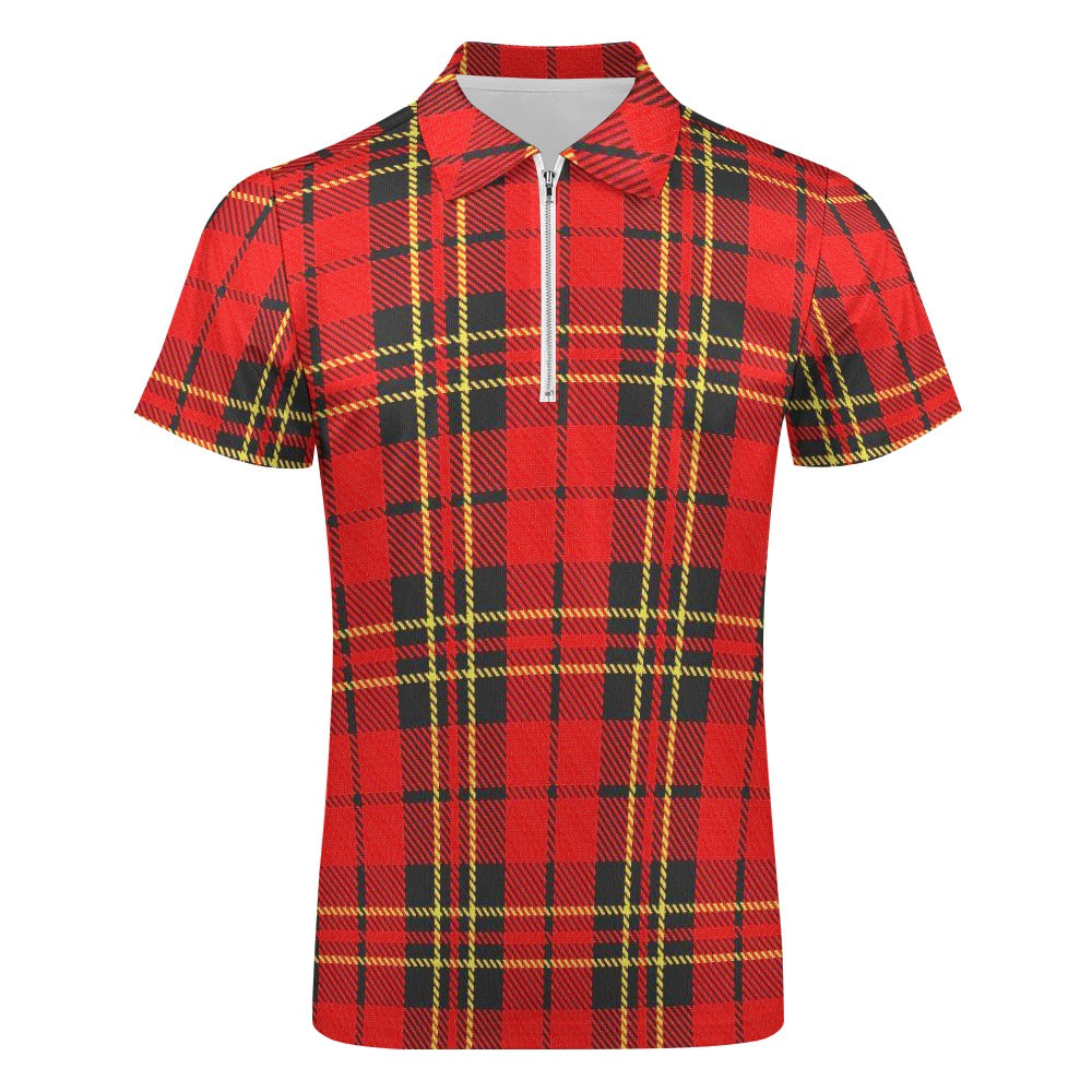 Clan Brodie Tartan Short sleeve polo shirt