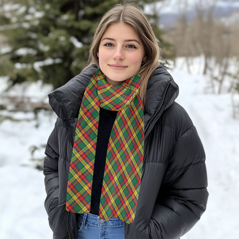 Clan Buchanan Tartan Fluffy scarf