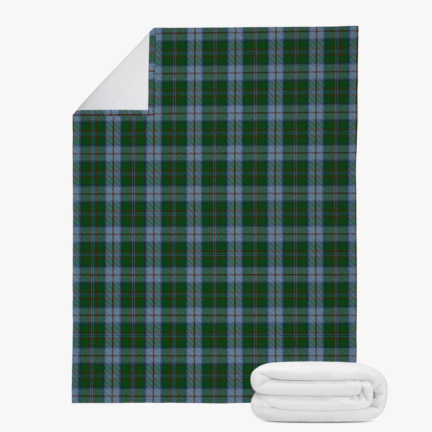 US State - Maine Tartan Fleece Blanket