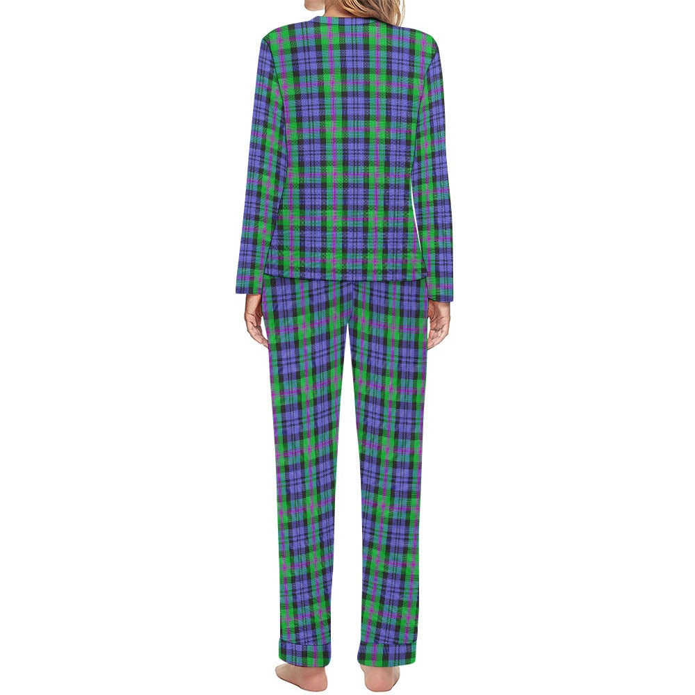 Clan Baird Tartan Women's Pajama Set