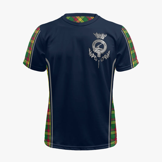 Clan MacMillan Crest & Tartan Soccer Jersey