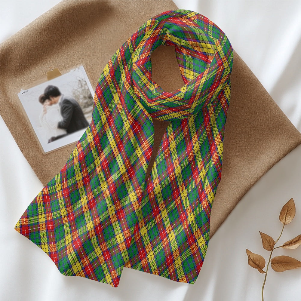 Clan Buchanan Tartan Fluffy scarf