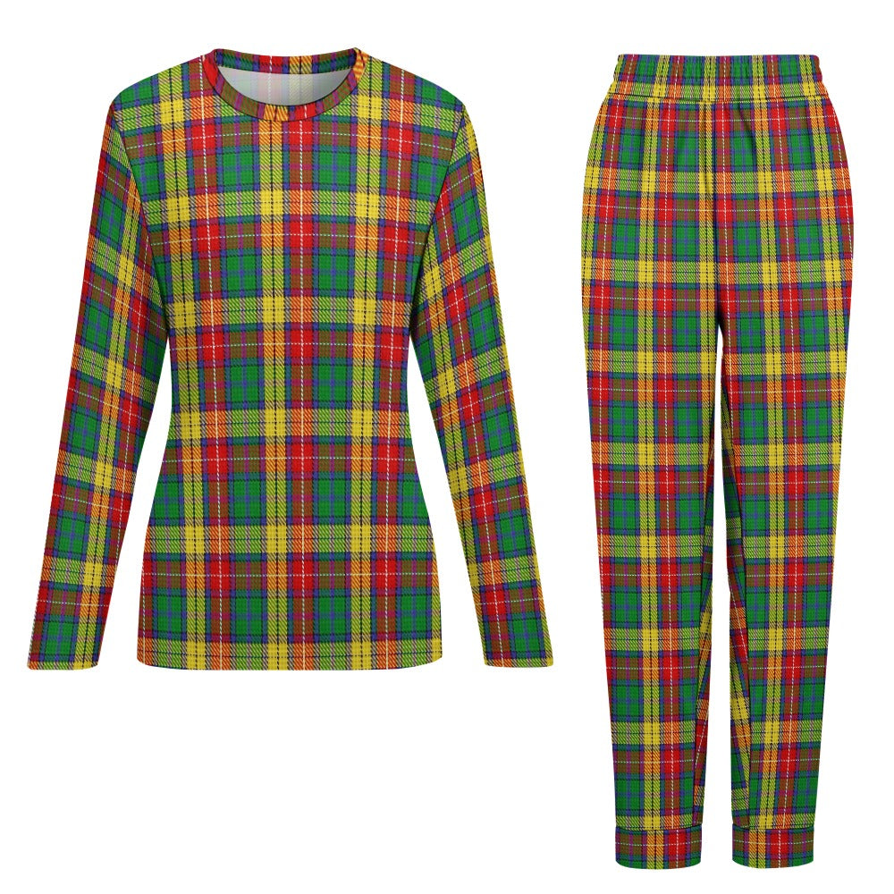 Clan Buchanan Tartan Women's Pajama Set