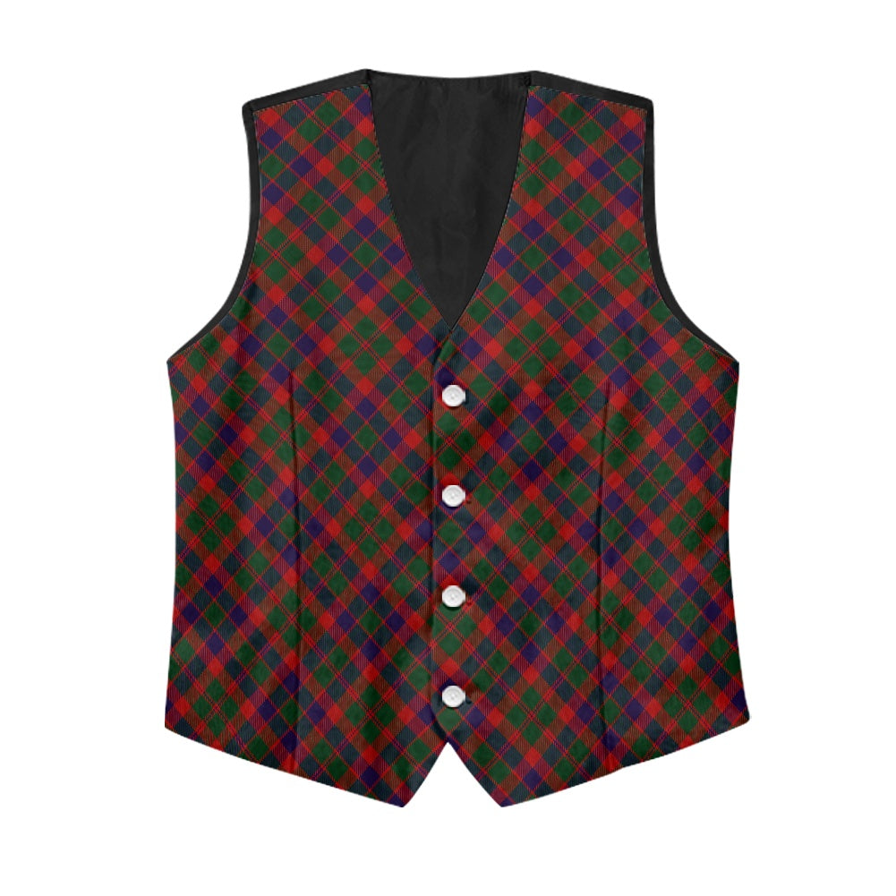 District - Glasgow Tartan Bias Suit vest jacket