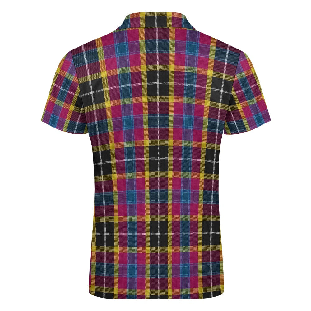 US State - Maryland Tartan Short sleeve polo shirt