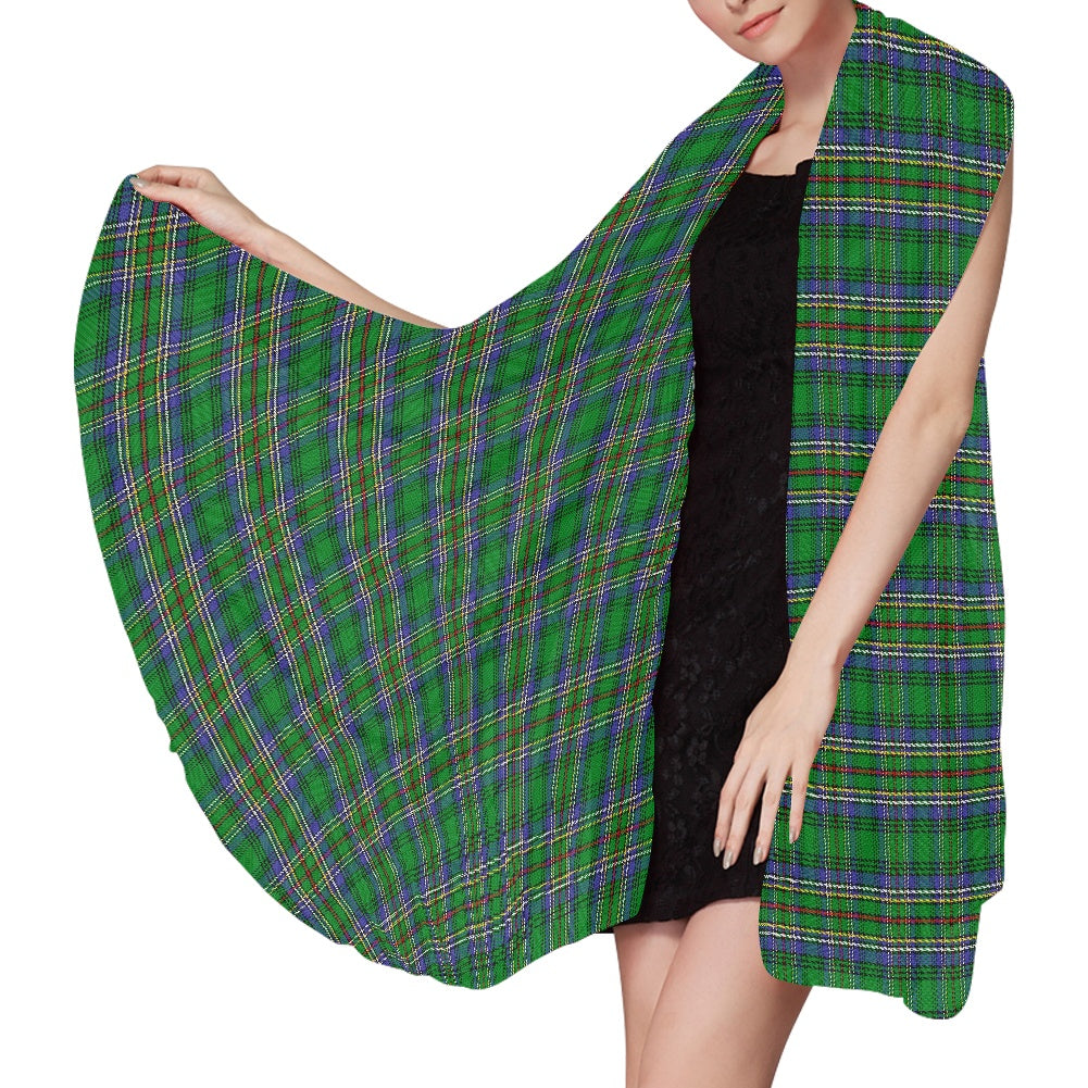 Clan Cockburn Tartan Chiffon Scarf