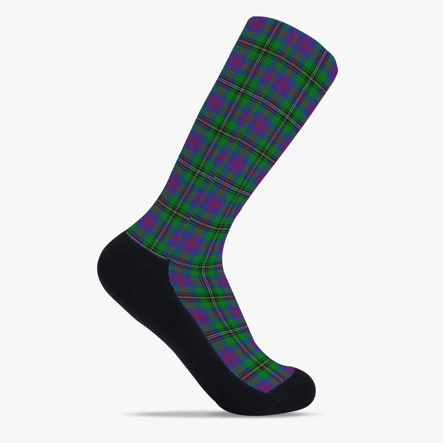 Clan Wood Tartan Reinforced Sports Socks