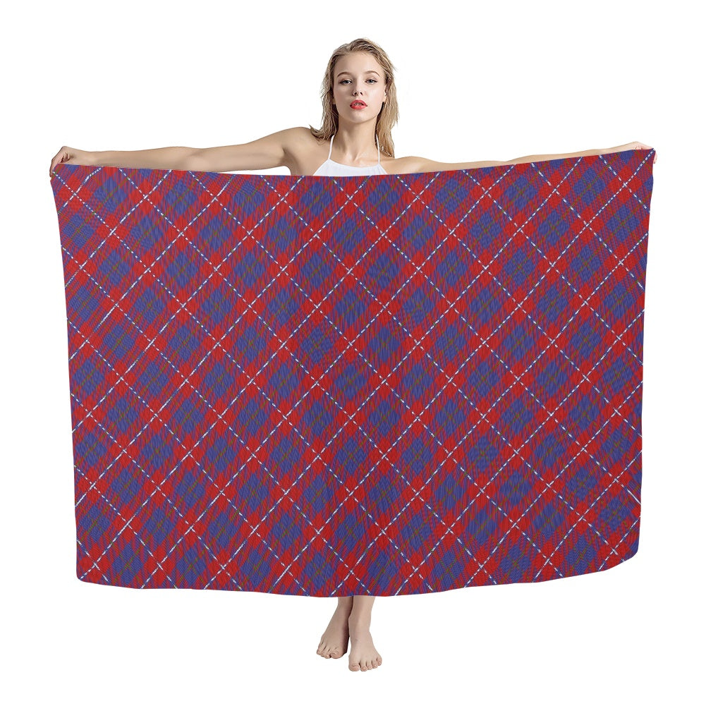 District Galloway Tartan Chiffon Scarf
