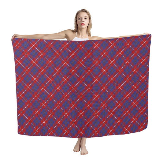 District Galloway Tartan Chiffon Scarf